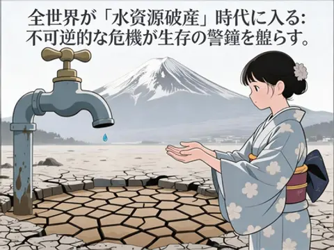 世界は「水資源破産」の時代に入った:不可逆的な危機が生存の警鐘を鳴らす。
