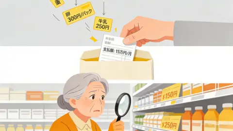 老後資金は足りるのか?2025年、日本の家計が直面する現実